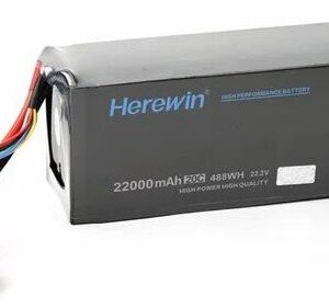 Herewin 22.2V 22000mAh 25C 6S Lithium Polymer Battery Pack